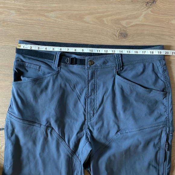 Slumberjack Outdoor Anywhere Hiking Pant Charcoal Rain Repellent Mens Size 38x32 - Picture 12 of 16